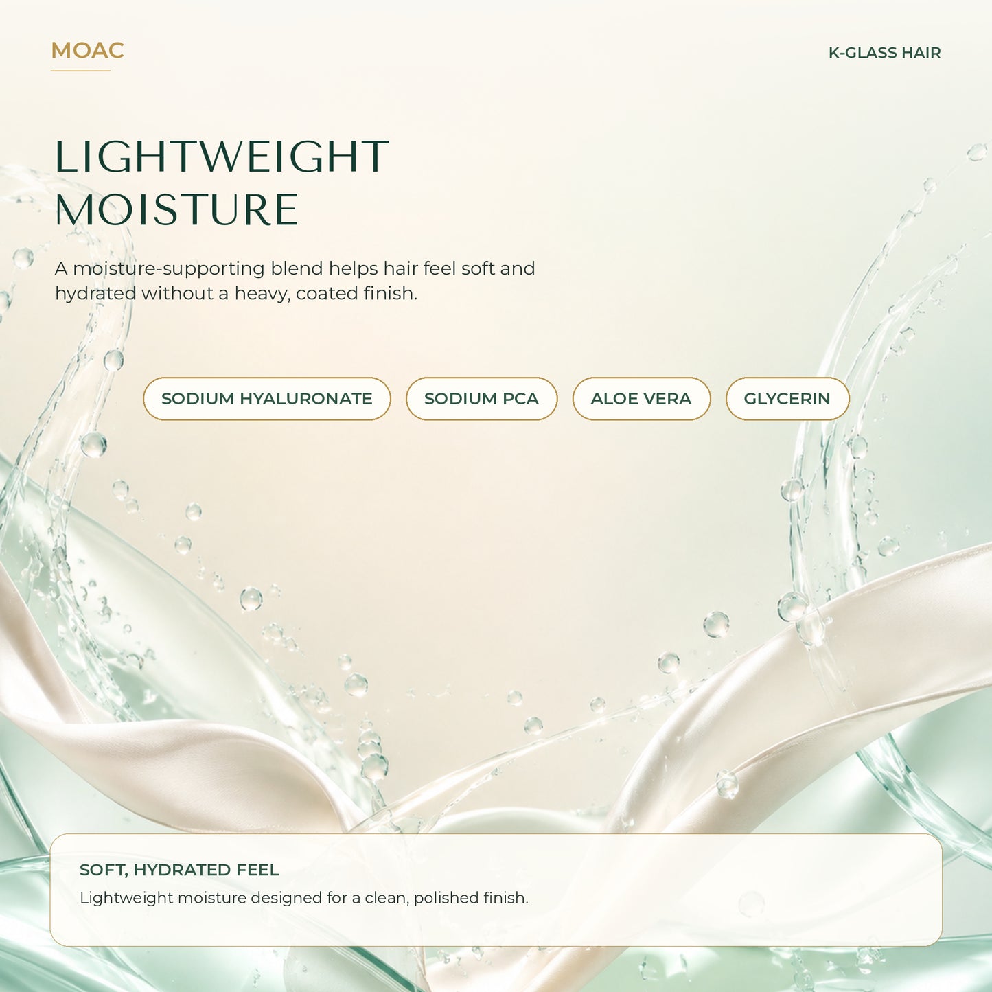 MOAC K-Glass Hair Scalp & Volume Shampoo