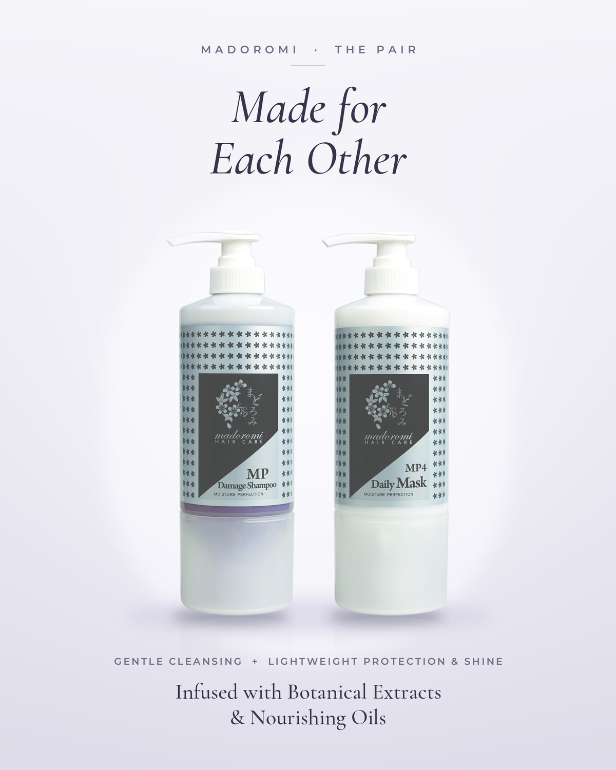 Madoromi MP Shampoo & MP4 Treatment | Made for Each Other